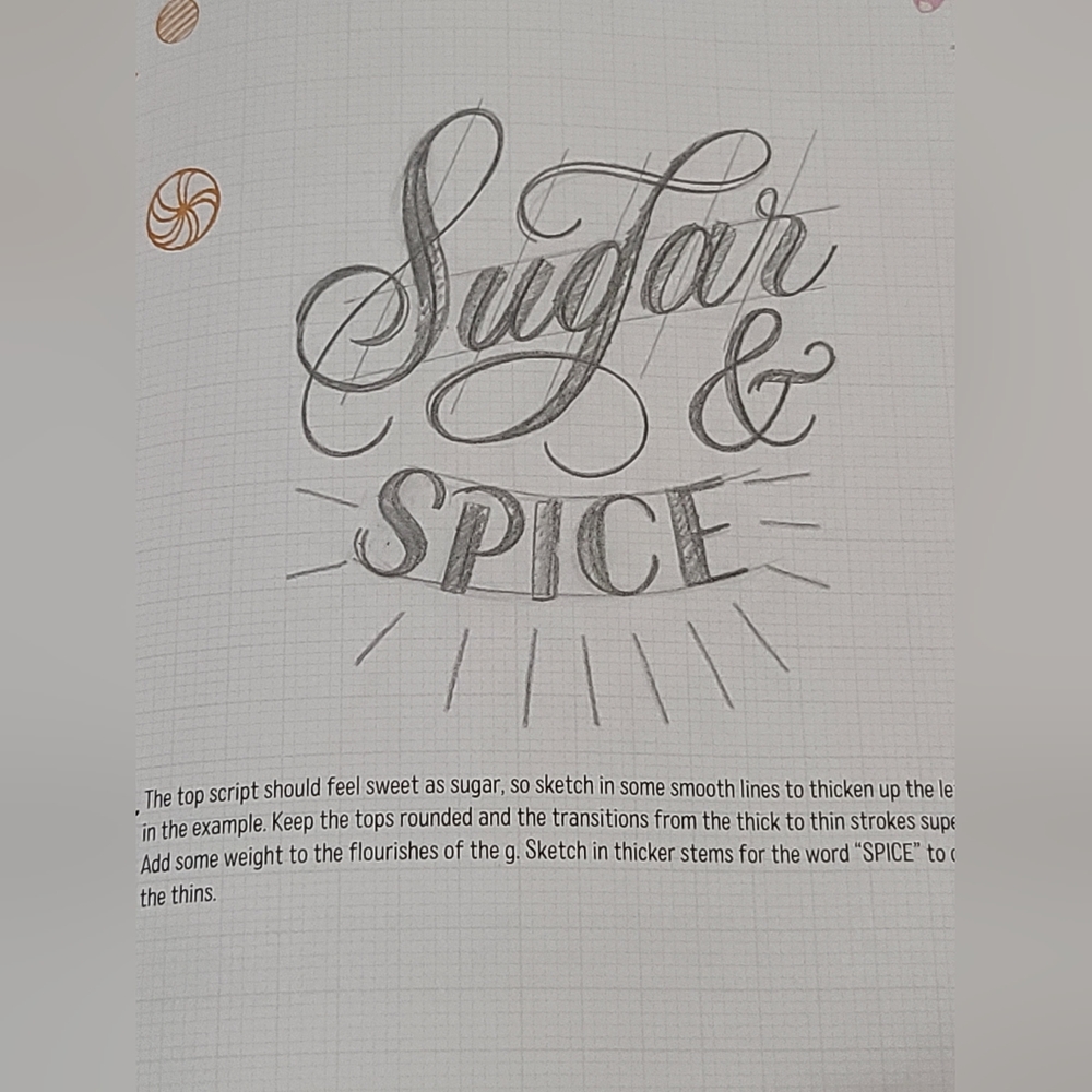 Modern Lettering Book - Picture 3 of 5